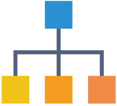 Sitemaps robots SEO Icon of a sitemap representing sitemaps and robots for on site SEO